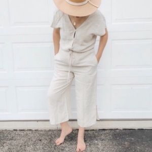 Cloth and Stone linen jumpsuit